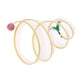 thumbnail image 2 of para gatos, juguete plegable para animales pequeños, tienda portátil de primavera para perros, gatitos, cachorros, accesorios para perros , Ronda de sisal Redondo de sisal, 2 of 7