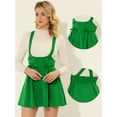 thumbnail image 2 of INSPIRE CHIC Faldas Con Tirantes De Cintura Alta Para Mujer Con Cordones Y Minifalda Con Tirantes Verde M, 2 of 4