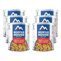 Mountain House Homestyle Chicken Noodle Casserole #10 Can – 6-Pack | Freeze-Dried Camping & Backpacking Food | Emergency Survival Meal | Fully Cooked, Ready-to-Eat | 30-Year Shelf Life | Made in USA