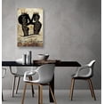 thumbnail image 5 of African American Wall Art Black King And Queen Canvas Print Painting Picture Artwork Black Girl Inspirational Quotes Wall Decor For Living Room Bedroom Office Home Decor Framed Ready To Hang 12x18Inch, 5 of 6