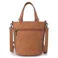 thumbnail image 6 of Montana West Bucket Crossbody Bag for Women Western Aztec Embroidered Purses, Brown, 6 of 7