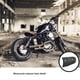 thumbnail image 2 of Speravity Tapa de calor, cubierta de escape, pieza reemplazada, accesorios de fibra de carbono para motocicleta, superficie lisa, sin rebabas, suministros Accesorios para motos Speravity VI018799-00B, 2 of 6