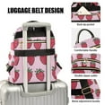 thumbnail image 3 of FORMRS Mini Backpack Purse for Women Quilted Travel Daypack Casual Shoulder Bag, Cartoon Strawberry, 3 of 7