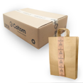 thumbnail image 3 of Bolsa de papel kraft (60 piezas) Caltom  Jumbo con asa, 3 of 4