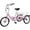 Stars & Stripes, variant on Lilypelle 16 inch Tricycle Kids Trikes for Beginner Riders, Single Speed 3 Wheel Bikes for Boys Girls, Low Step Through Three-Wheeled Bicycles with Rear Basket