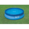 thumbnail image 3 of Intex 7 Inch Easy Set Above Ground Swimming Pool Solar Debris Round Cover Tarp, 3 of 5