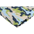 thumbnail image 5 of Bacati Crib Fitted Sheet Set, Camo Air, 2 Pack, 5 of 8