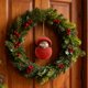 thumbnail image 5 of Adornos navideños, regalos navideños, bolas de punto navideñas, adornos acrílicos, lindos amigos del bosque con patrones Fair-Isle, linda serie de colgantes con animales, 5 of 6