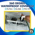 thumbnail image 2 of HVAC Guys Complete Mini Split Cleaning Kit | Mini Split Coil Cleaner Kit Includes 360 Degree Mini Split Cleaning Bag, Bucket, Spray Nozzle, Coil Cleaner, Faucet/Hose Adapter, 2 of 3