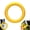 7.5inch, variant on Interactive Dog Pull Ring Toy Floating Foam Flying Disc Chew Resistant Fitness Training Ring for Medium Large Breeds Outer, Yellow