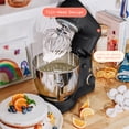 thumbnail image 3 of Beautiful 5.3 Qt Stand Mixer, Black Sesame with Flat Beater, Dough Hook, Balloon Whisk, 3 of 18