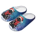 thumbnail image 6 of Chaqlin Lights Black Cat Teen Girls Slippers Soft Plush Fuzzy Comfy Non Slip Indoor Outdoor House Shoes Warm Cozy Memory Foam Sole Lightweight Cute, 6 of 7