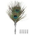 thumbnail image 2 of Feather Dip Pen,Classical Vintage Feather Fountain Vintage Feather Pen Feather Pen High-Intensity Output, 2 of 8