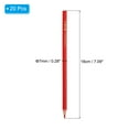 thumbnail image 2 of Uxcell Red Colored Pencils Set, 20 Pcs Oil Color Pencils Wooden Coloring Drawing Pencil for Artists Art Painting, 2 of 7
