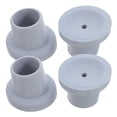 thumbnail image 3 of 4 piezas de patas de goma antideslizantes para silla de baño, puntas de repuesto para silla de ducha, tapas de goma en ángulo para mayor estabilidad y seguridad, diámetro del orificio de 28,5 mm., 3 of 3