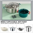 thumbnail image 3 of 6Pcs Silicone Assist Handle Holder Grip, Cast Iron Skillet Handle Covers Heat Resistant, Non Slip Pot Grip Handle Sleeve, Hot Handle Holder Wok for Frying Pans Griddles (Green,Grey,Red), 3 of 7