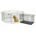 thumbnail image 4 of Midwest 8 Panel Black Exercise Pen with MAX Lock Door, 4 of 4