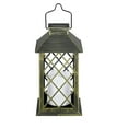 thumbnail image 2 of Rvasteizo Outdoor Lights, Solar Lanterns Outdoor Hanging Lantern Lights- Hollowed-Out Metal Decor Lantern-LED Decorative Garden Light - Delicate Garden Decoration For Patio, 2 of 5