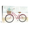 thumbnail image 1 of Global Gallery's 'Beach Cruiser Girls I' By Michael Mullan Stretched Canvas Wall Art, 1 of 4