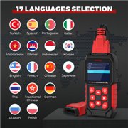 FXTUL M4 Motorcycle Diagnostic Tool, Multi-System OBD2 Scanner Code Reader, Fit for Ducati-3P/4P,Generation IV-6P Special with Oil Service Reset