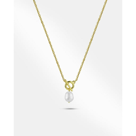 Pearl toggle Necklace