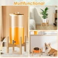 thumbnail image 4 of 2Pcs Beverage Dispenser Stand Wood Pitcher Stand Holder Adjustable Beverage Jug Stand Easy to Install Water Pitcher Stand Dispenser Stand Water Filter Stand for Parties Home, 4 of 11