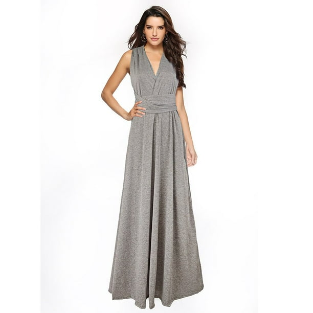 Sexy Women Boho Maxi Club Dress Red Bandage Long Dress Party Multiway Bridesmaids Convertible Infinity Robe Longue FemmeXL Gao Jinjia LED
