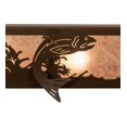 thumbnail image 2 of Meyda 250534 24 in. Leaping Trout Vanity Light, 2 of 7