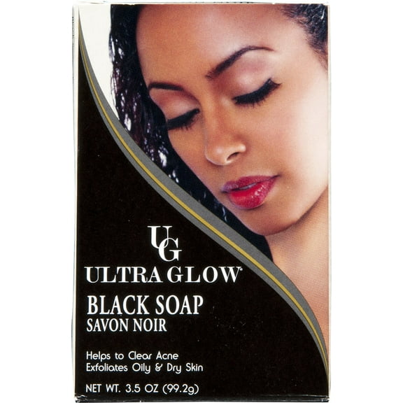 Ultra Glow Black Soap, 3.5 Oz C35