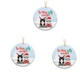 thumbnail image 1 of Adornos para árboles de Navidad Decoraciones para habitaciones Colgante de material de madera de 8 cm Wmkox8yii gf5850, 1 of 1