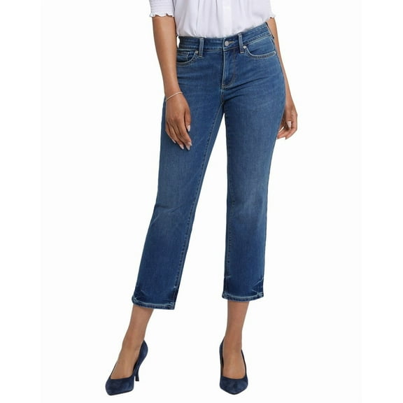 NYDJ womens  Marilyn Dali River Ankle Crop Jean, 10
