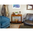 thumbnail image 3 of Casual Contemporary Living Solid Acacia Console Table with Drawer & Bottom Shelf- Mahogany, 3 of 6