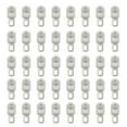 thumbnail image 6 of Beaupretty 50Pcs Heavy Duty Curtain Track Roller White Resistant Rust Curtain Track Accessories, 6 of 8