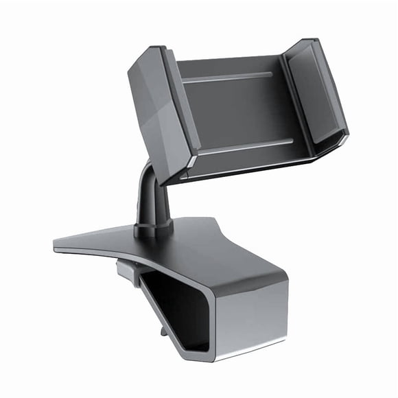 360° Rotating Dashboard Car Phone Mount - Creative Clip-On Holder for GPS Navigation, Universal Hands-Free Dashboard Cradle