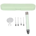 thumbnail image 2 of Dual Light LED Ear Cleaning Pen with 4 Tips and Magnifying Lens - Light Green, 2 of 5