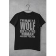 thumbnail image 5 of Halloween Human Wolf Costume Mens T Shirt, 5 of 5