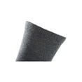 thumbnail image 4 of Calcetines Deportivos Informales De Trabajo Elásticos De Algodón Alto Para Hombre, 5 Pares Gris oscuro M, 4 of 6