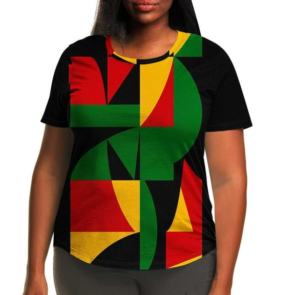 Tops for Women under $5 Short Sleeve Round Neck Printing Casual Shirts Loose Plus Tee Tunic Blouse Multicolor