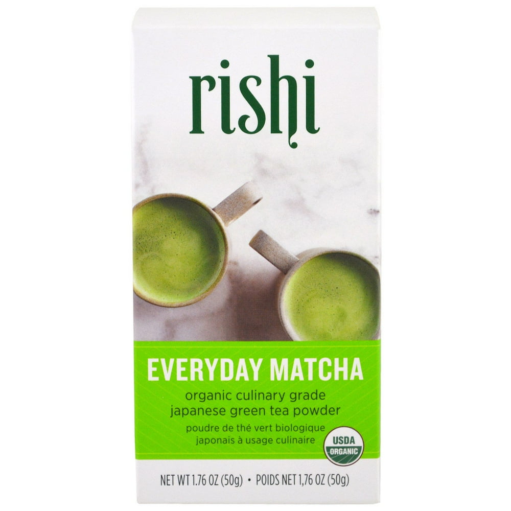 Rishi Tea Organic Everyday Matcha Powder, 1.76 oz (50 g)