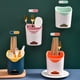 thumbnail image 5 of Naiovety Organizador de utensilios de cocina ABS Fácil de limpiar Cubiertos duraderos Organizador de utensilios de cocina de doble capa Cocina y Comedor rosa 1, 5 of 6