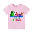 thumbnail image 1 of Camiseta de Garten of Banban para niños y niñas, ropa de moda con estampado de dibujos animados, Boutique, Tops de verano, regalo de cumpleaños, 1 of 4