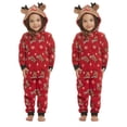 thumbnail image 4 of Pijama de una pieza a juego para toda la familia, mono de padre e hijo, madre e hija, conjunto con capucha, atuendos familiares, 4 of 5