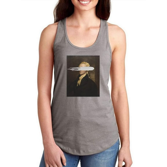 Masked Hamilton Racerback Tank Women -Jennifer Goldberger Designs, Female x-Large