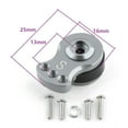 thumbnail image 3 of ziyahi Alloy Aluminum Servo Arm Rocker Accessory Server for 1/10 RC Cars Boat Buggy small argent, 3 of 9