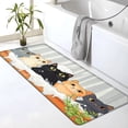 thumbnail image 4 of YIMEIS Bathtub Cat 19.7''*31.5''/17.7''*47.2'' Combo Flannel Mat, Non-Slip, Wear-Resistant Rug for Bathroom & Balcony, 4 of 10