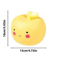thumbnail image 3 of Xihbxyly Luz de Noche de Manzana para Nochebuena, Diseño con Suave Brillo Led, Ambiente Acogedor para Dormir Mejor, Bajo Consumo, Ubicación Versátil, Segura para Los Más Pequeños, Batería Integrada,, 3 of 7