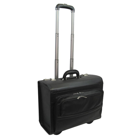 HomeStock Leather Rolling Computer-Friendly Catalog Case