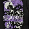 thumbnail image 3 of The Nightmare Before Christmas Unisex T-Shirt: Welcome To Halloween Town (Embellished) (X-Large), 3 of 4