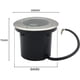 thumbnail image 5 of Foco empotrable LED para exteriores, paquete de 2, 3 W, IP65, foco empotrable LED redondo para terraza, 270 lúmenes, lámpara de iluminación para jardín al aire libre, para jardín, camino, patio, garaj, 5 of 5