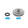 thumbnail image 3 of Camera Shutter Button, 3 Pack Soft Shutter Release Button Camera Button Knurled, Gray, 3 of 6